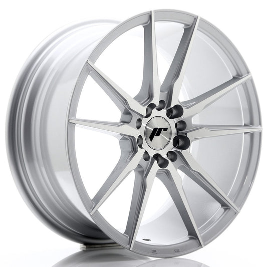 JR Wheels JR21 18x8,5 ET40 5x112/114 Silver Machined CB: 74,1