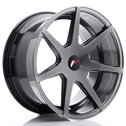 JR Wheels JR20 18x9,5 ET20-40 Blank Hyper Black CB: 74,1