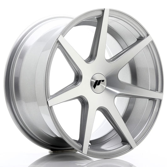 JR Wheels JR20 18x9,5 ET20-40 Blank Silver Machined CB: 74,1