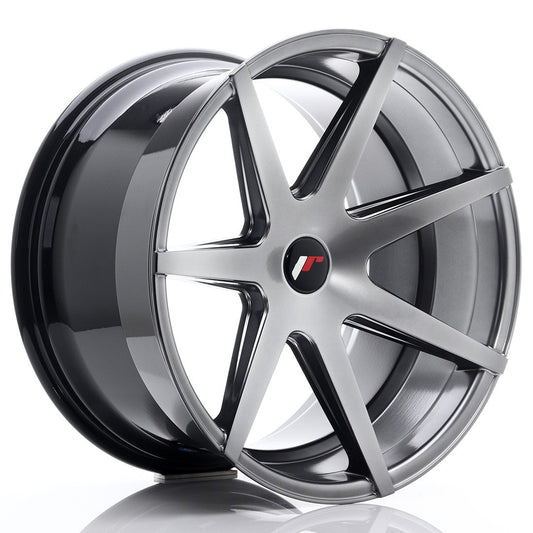 JR Wheels JR20 20x11 ET20-30 5H Blank Hyper Black CB: 74,1