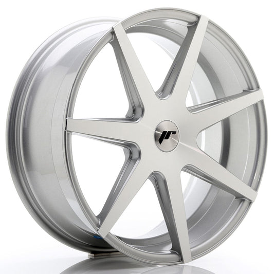 JR Wheels JR20 20x8,5 ET20-40 5H Blank Silver Machined CB: 74,1