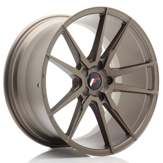 JR Wheels JR21 20x10 ET20-40 5H BLANK Matt Bronze CB: 74,1