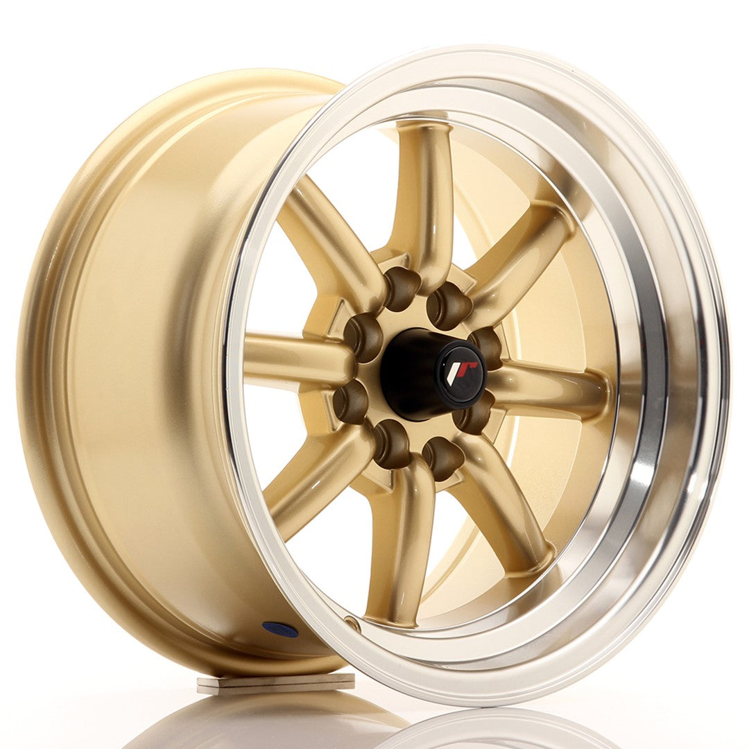 JR Wheels JR19 15x8 ET0 4x100/114 Gold CB: 73,1