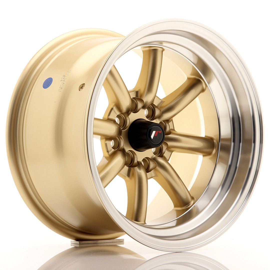 JR Wheels JR19 15x9 ET-13 4x100/114 Gold CB: 73,1