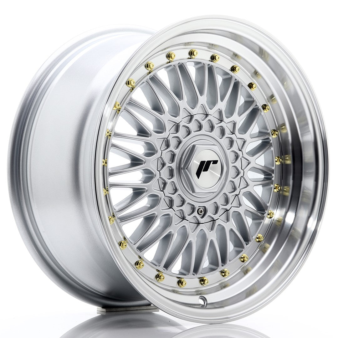 JR Wheels JR9 17x8,5 ET35 BLANK Silver w/Machined Lip CB: 74,1