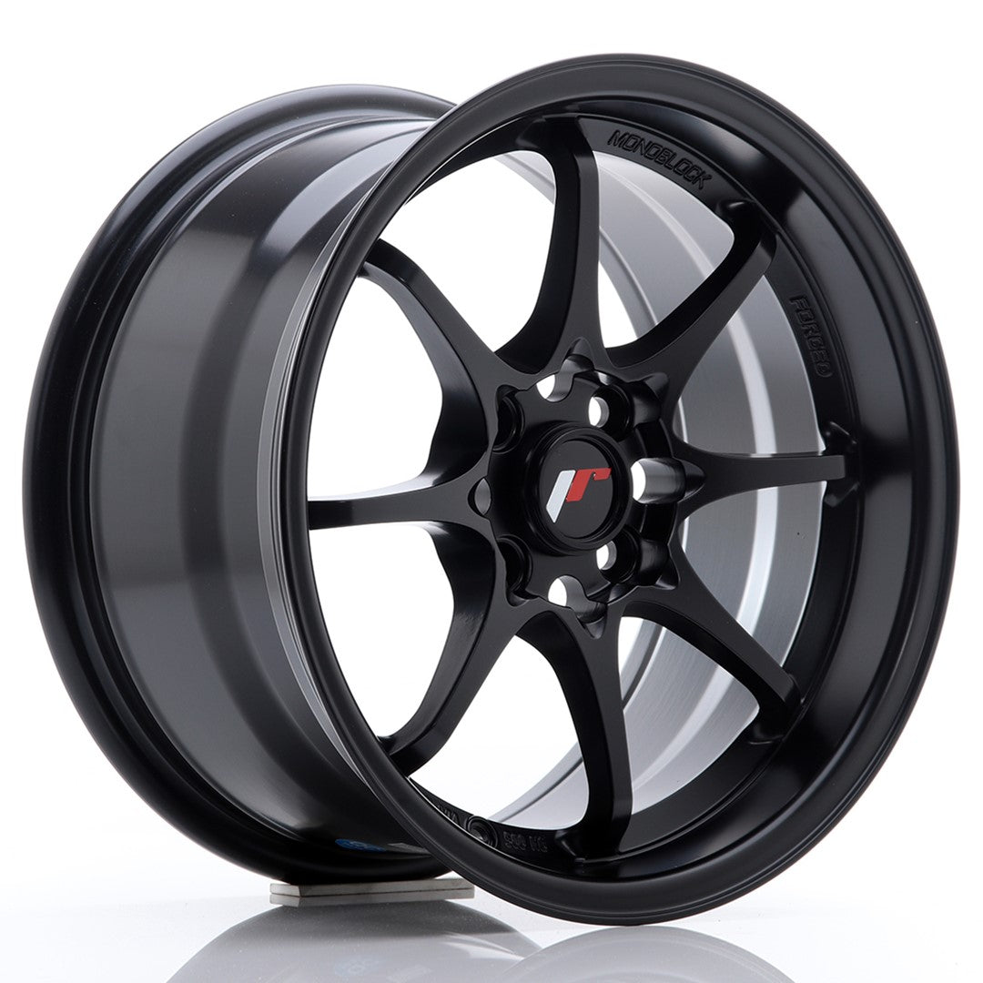 JR Wheels JR5 15x8 ET28 4x100 Matt Black CB: 73,1