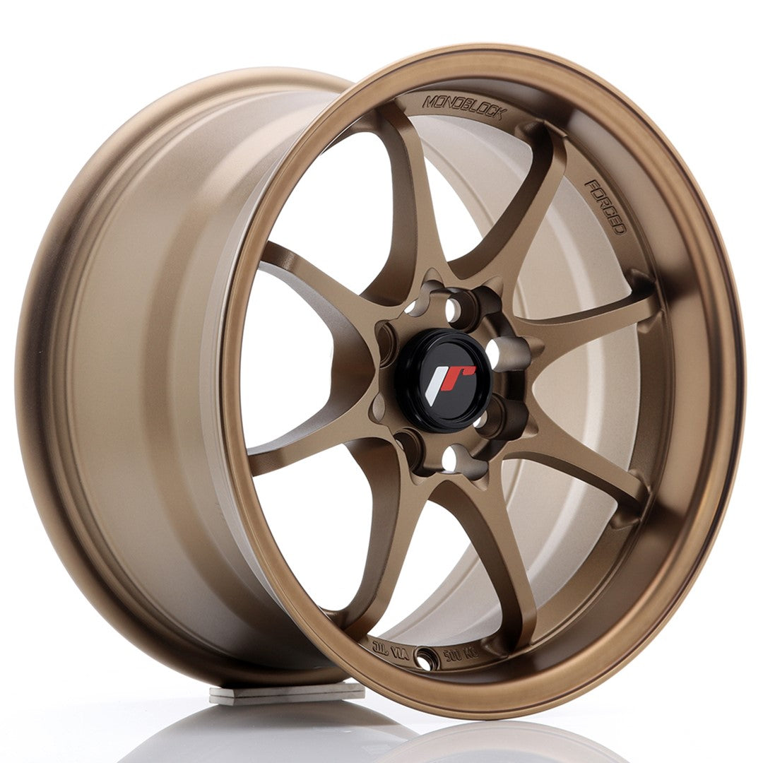 JR Wheels JR5 15x8 ET28 4x100 Dark Anodized Bronze CB: 73,1