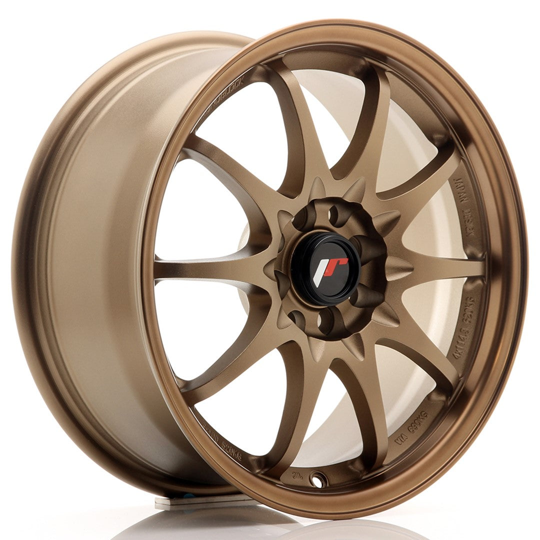 JR Wheels JR5 16x7 ET30 4x100/108 Dark Anodized Bronze CB: 73,1