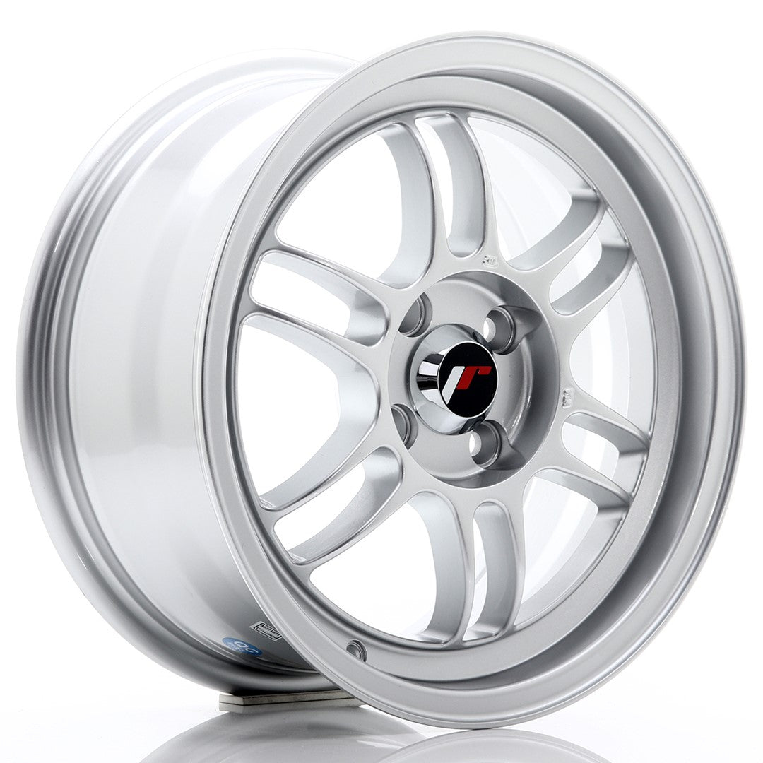 JR Wheels JR7 15x7 ET38 4x100 Silver CB: 73,1