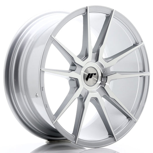 JR Wheels JR21 18x8,5 ET20-40 Blank Silver Machined CB: 74,1