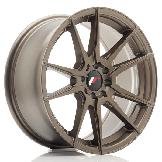 JR Wheels JR21 17x8 ET25 4x100/108 Matt Bronze CB: 74,1