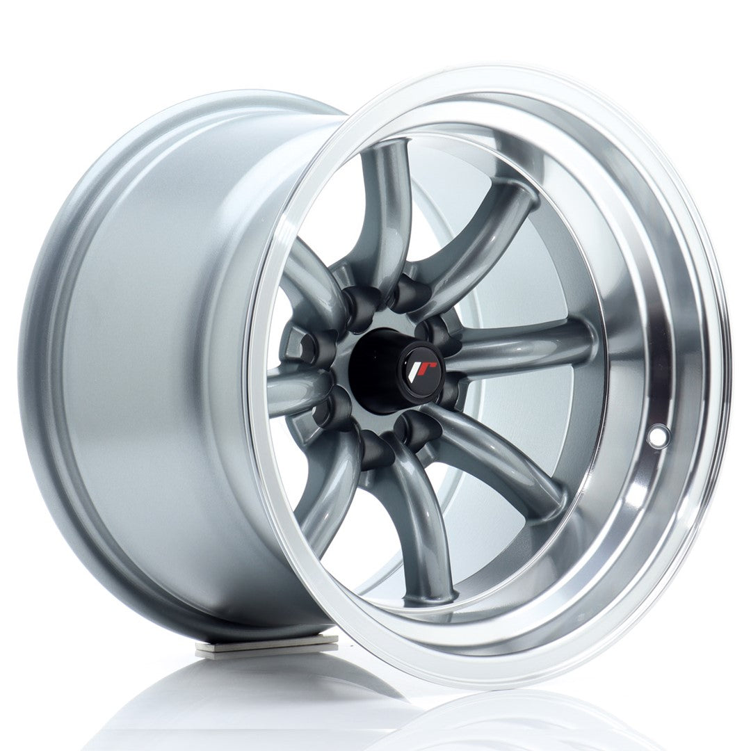 JR Wheels JR19 15x10,5 ET-32 4x100/114 Gun Metal CB: 73,1