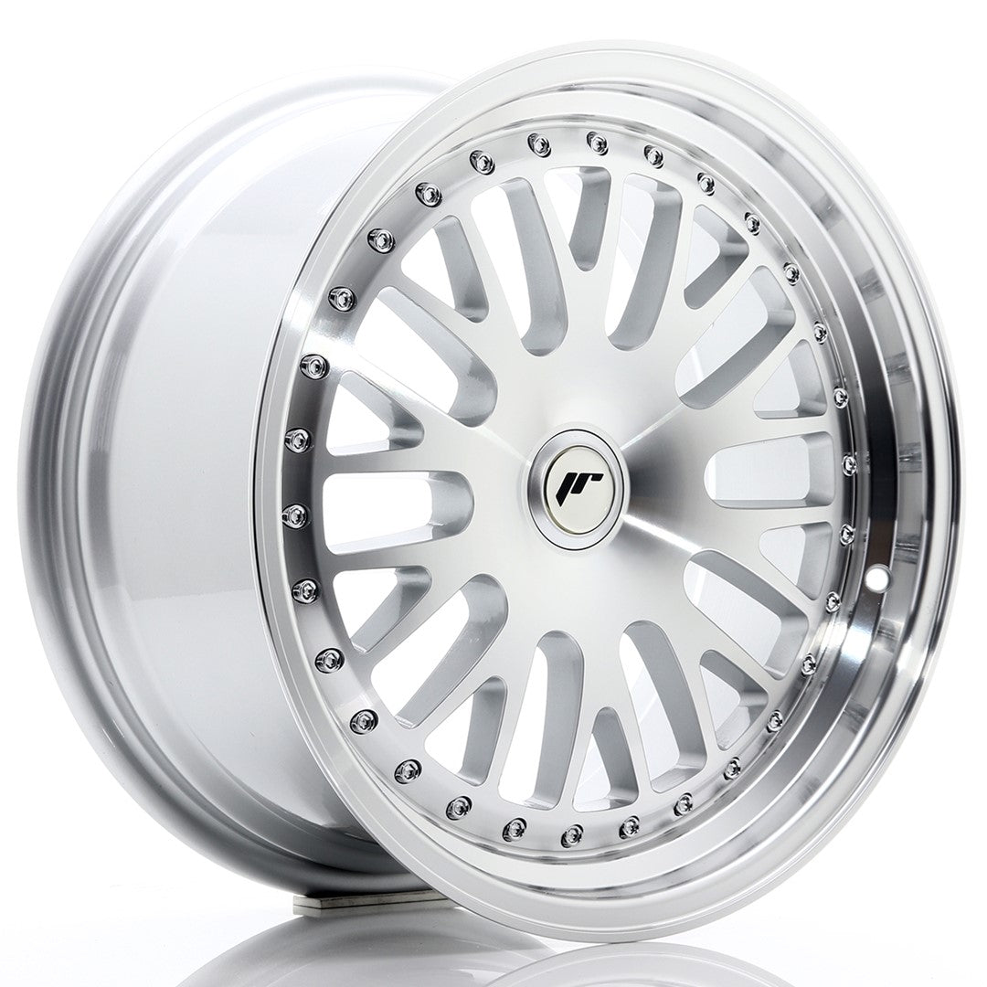 JR Wheels JR10 17x8 ET35 Blank Silver Machined Face CB: 74,1