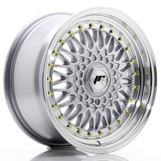 JR Wheels JR9 16x7,5 ET25 BLANK Silver w/Machined Lip CB: 74,1