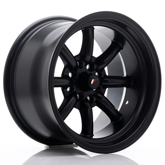 JR Wheels JR19 15x9 ET-13 4x100/114 Matt Black CB: 73,1