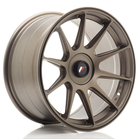 JR Wheels JR11 17x9 ET25-35 Blank Matt Bronze CB: 67,1