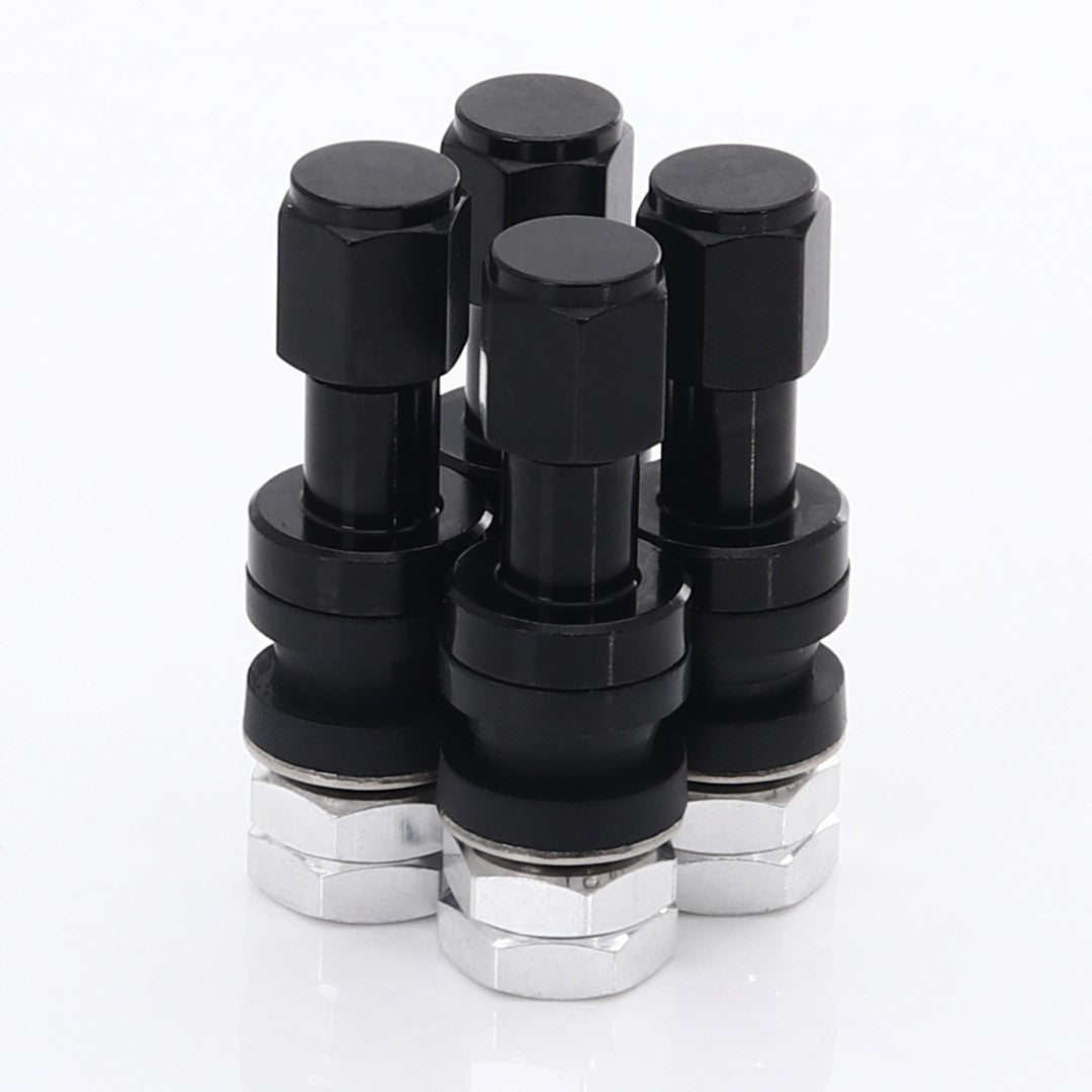 Set of Aluminum air valves JR v2 - BLACK