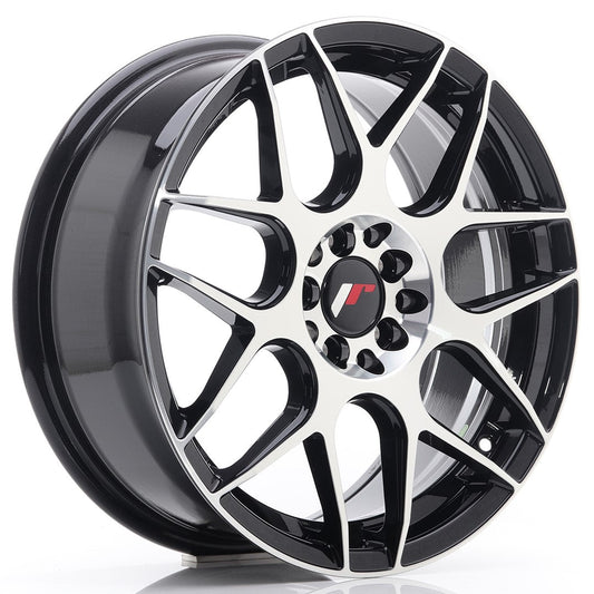 JR Wheels JR18 17x7 ET40 4x100/114 Black Machined CB: 73,1