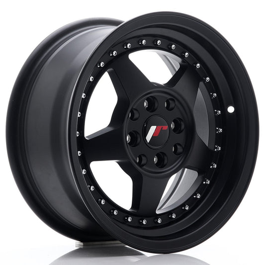 JR Wheels JR6 15x7 ET35 4x100/114 Matt Black CB: 67,1
