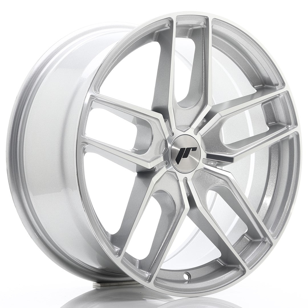 JR Wheels JR25 18x8,5 ET20-40 5H BLANK Silver Machined Face CB: 74,1