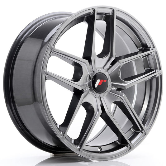 JR Wheels JR25 18x8,5 ET20-40 5H BLANK Hyper Black CB: 74,1