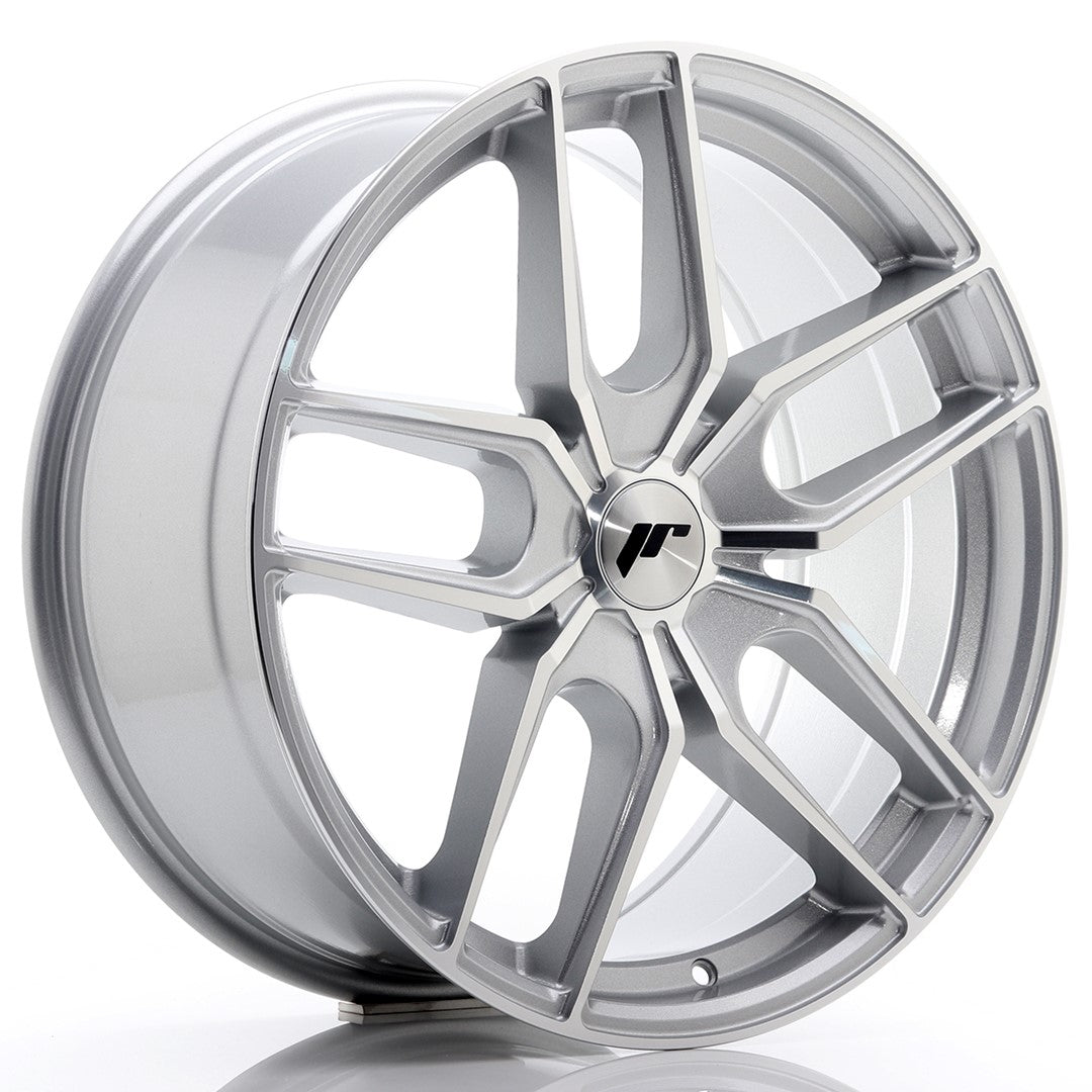 JR Wheels JR25 19x8,5 ET20-40 5H BLANK Silver Machined Face CB: 74,1