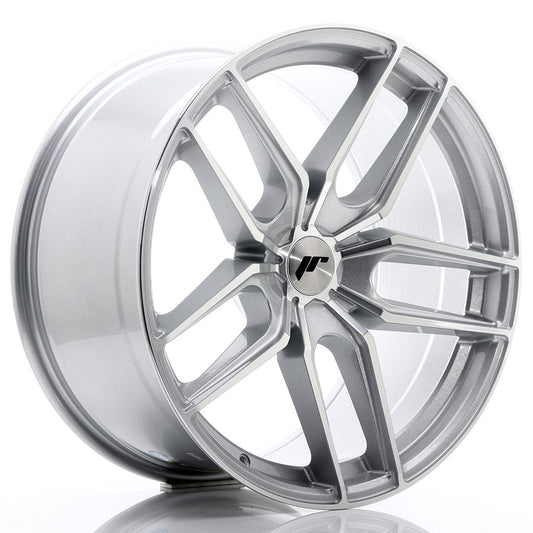 JR Wheels JR25 20x10 ET20-40 5H BLANK Silver Machined Face CB: 74,1