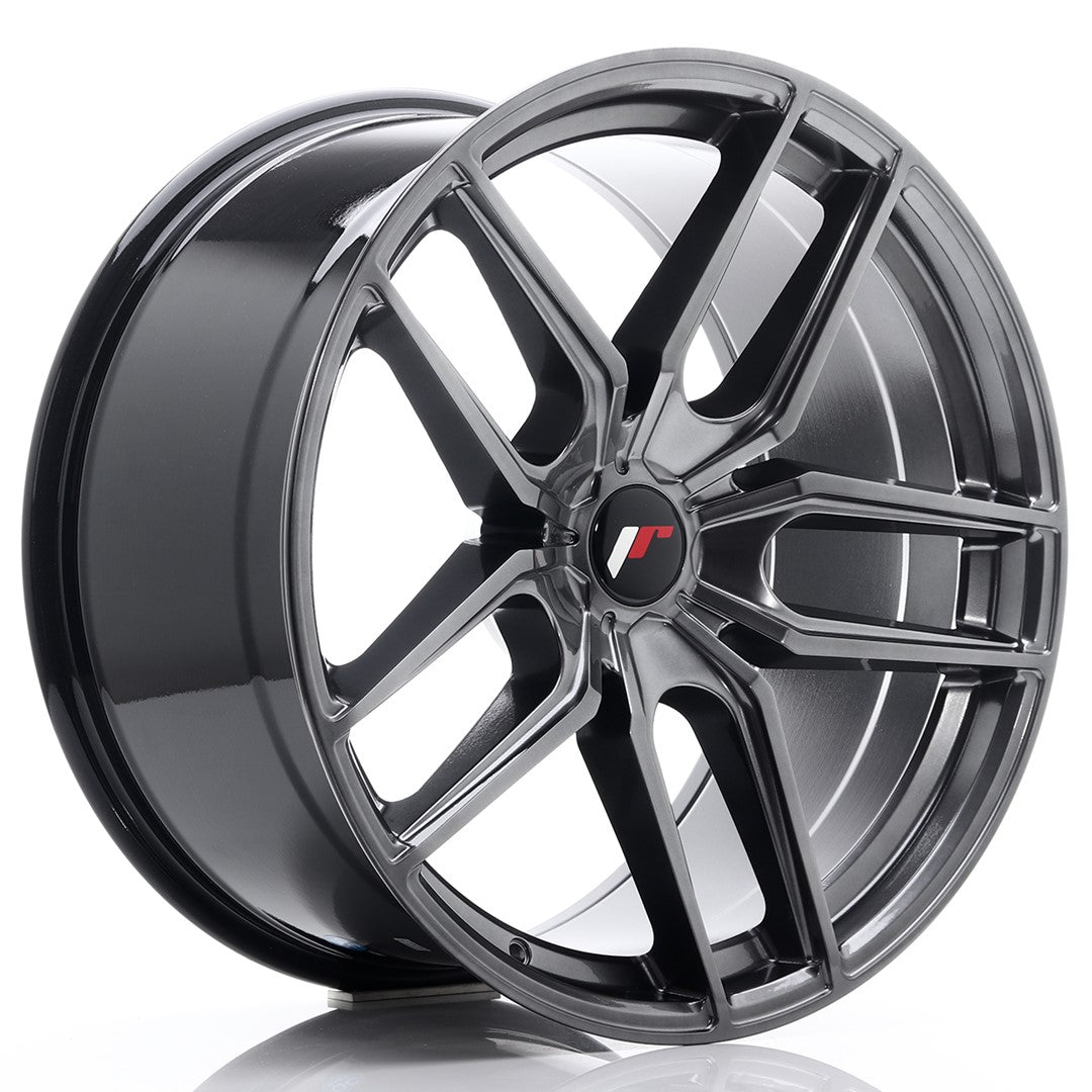 JR Wheels JR25 20x10 ET20-40 5H BLANK Hyper Black CB: 74,1