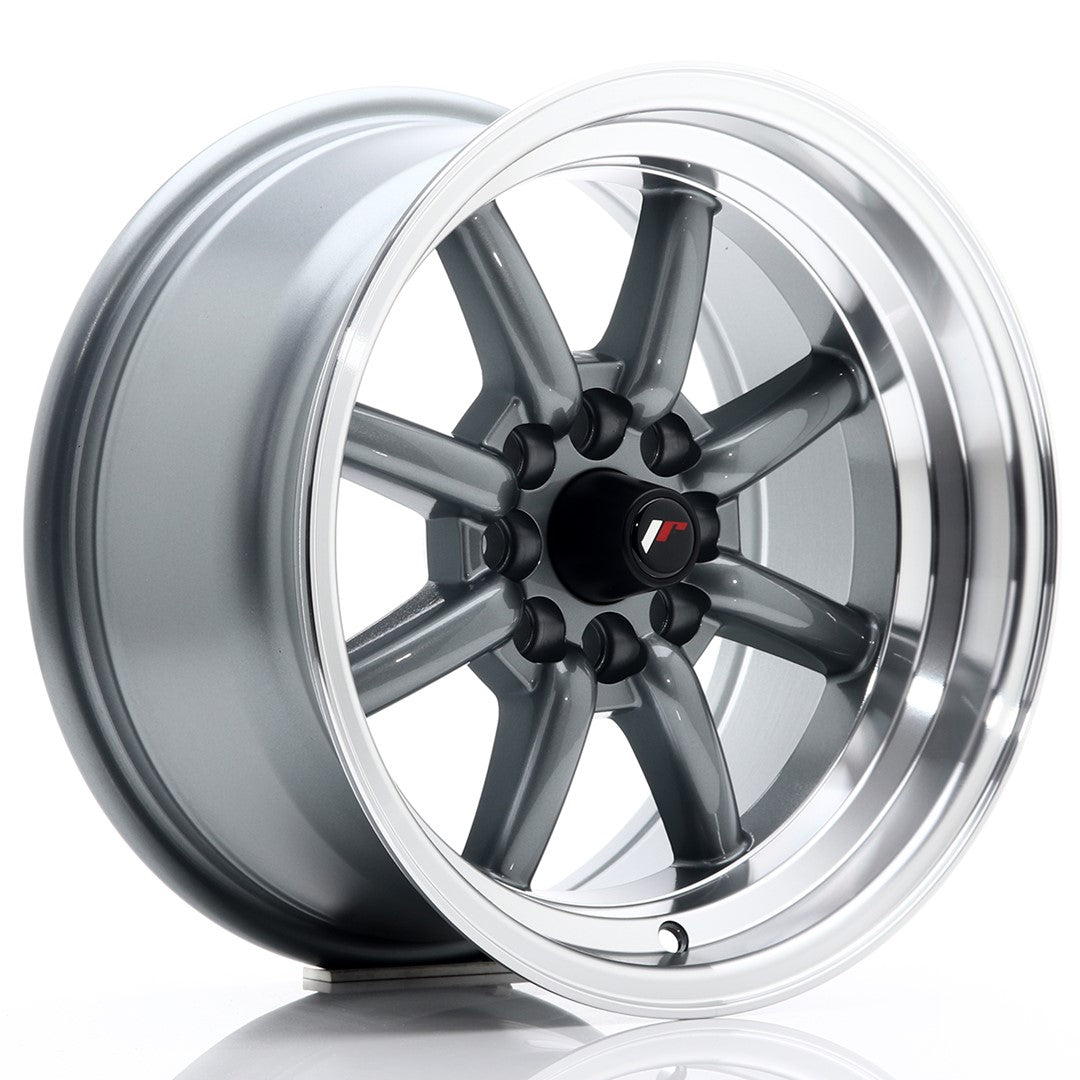 JR Wheels JR19 15x8 ET0 4x100/108 Gun Metal CB: 73,1