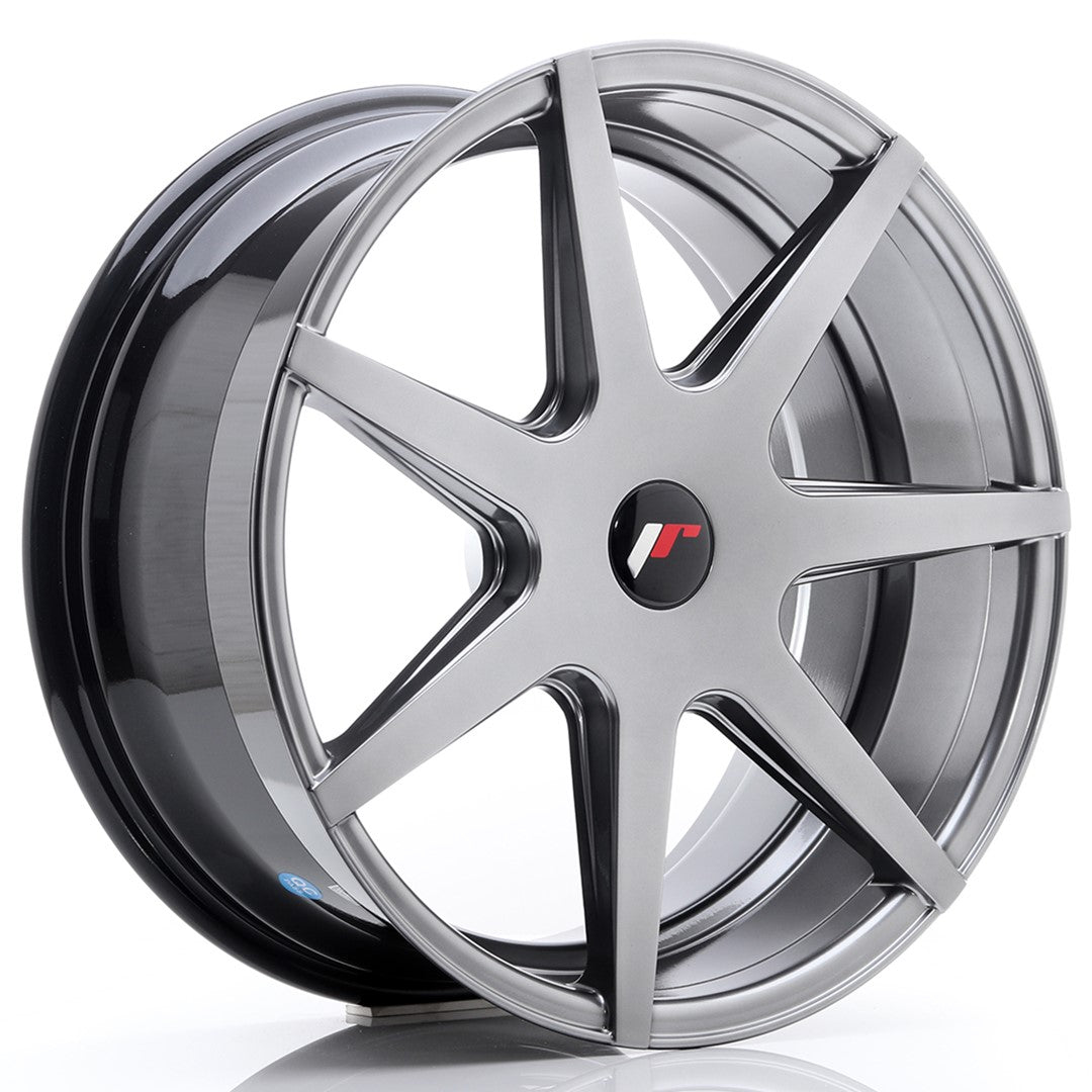 JR Wheels JR20 19x8,5 ET20-40 Blank Hyper Black CB: 74,1