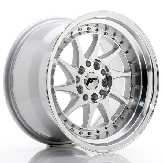 JR Wheels JR26 17x10 ET20 5x114/120 Silver Machined Face CB: 74,1