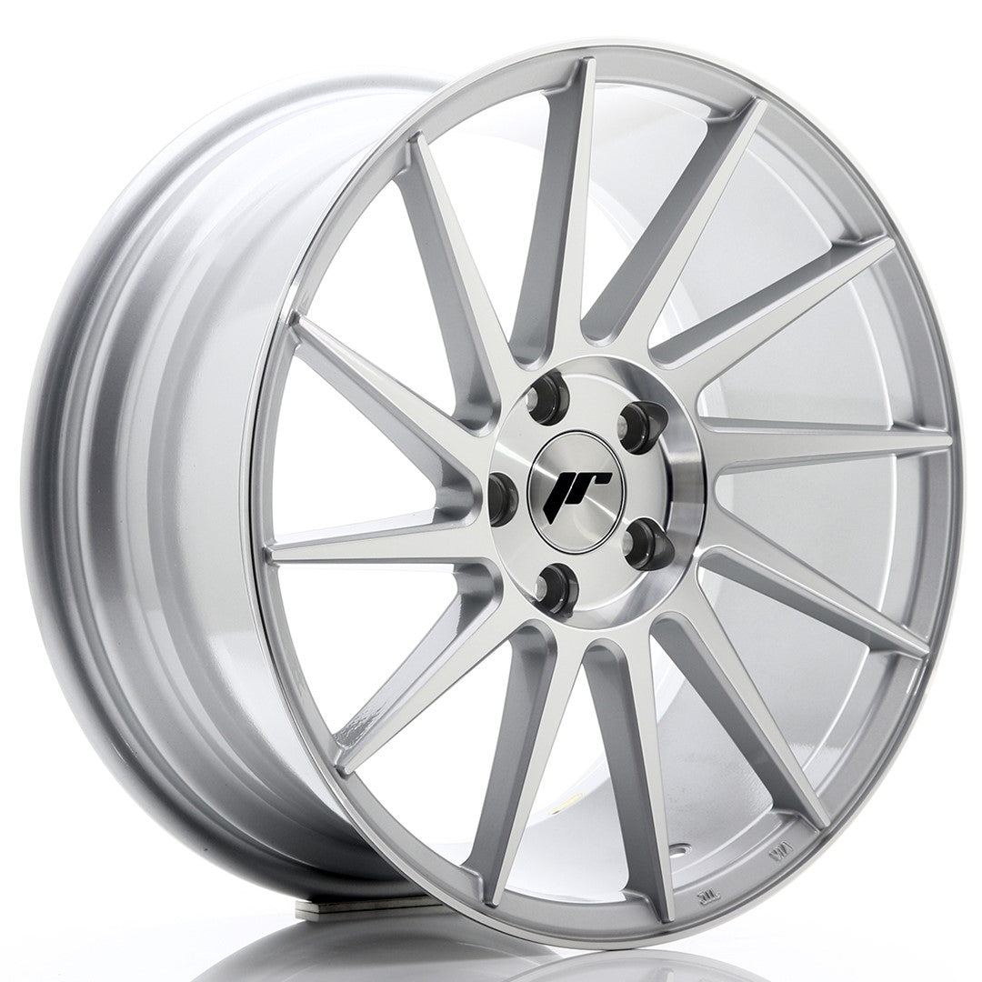 JR Wheels JR22 18x8,5 ET40 5x112 Silver Machined Face CB: 66,6