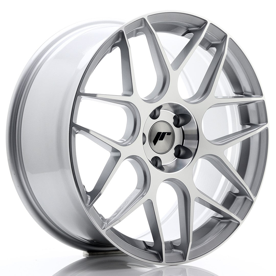 JR Wheels JR18 19x8,5 ET35 5x112 Silver Machined CB: 66,6