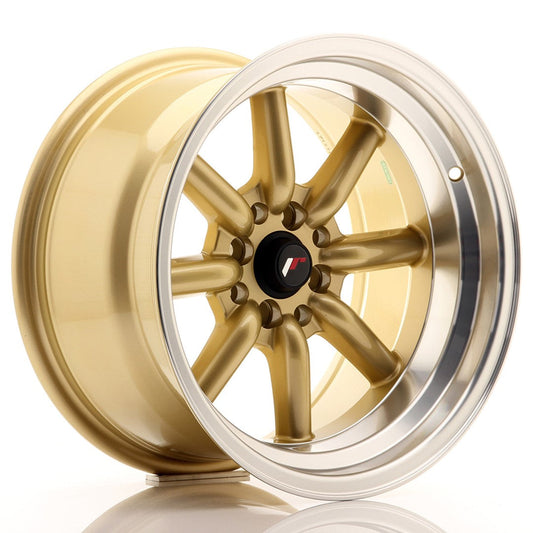 JR Wheels JR19 16x9 ET-15 4x100/114 Gold CB: 73,1