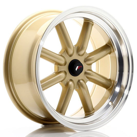 JR Wheels JR19 17x8 ET-20-0 BLANK Gold CB: 74,1