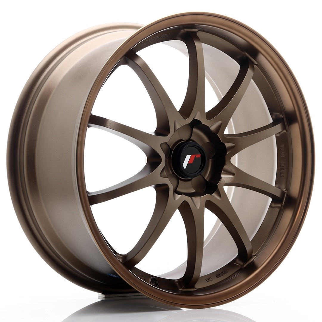 JR Wheels JR5 19x8.5 ET43 5H BLANK Dark Anodized Bronze CB: 74,1