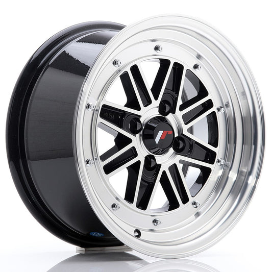 JR Wheels JR31 15x7.5 ET20 4x100 Gloss Black Machined Face CB: 73,1