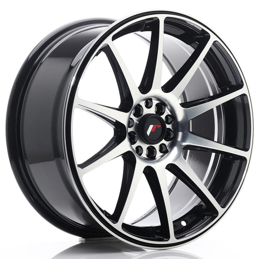 JR Wheels JR11 18x8,5 ET30 5x114/120 Black Machined CB: 74,1