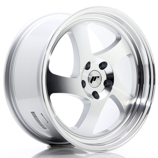 JR Wheels JR15 18x8,5 ET40 5x112 Machined Silver CB: 66,6