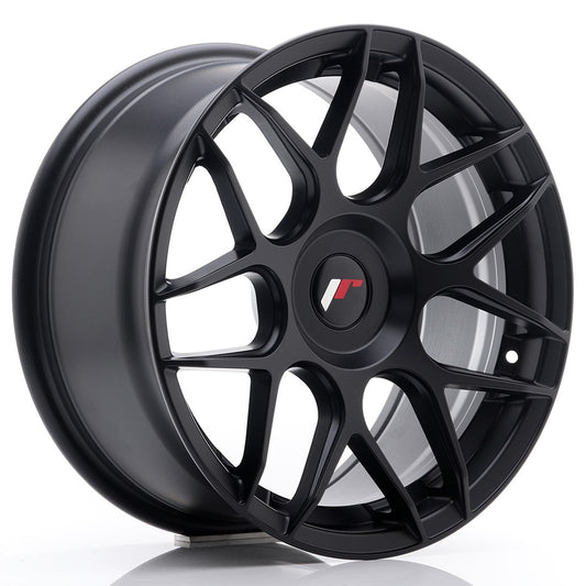 JR Wheels JR18 17x8 ET25-35 Blank Matt Black CB: 73,1