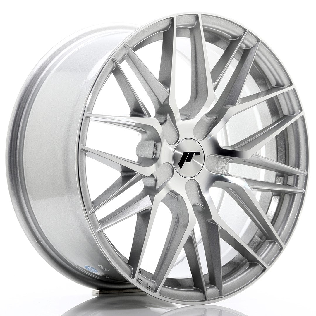 JR Wheels JR28 18x8,5 ET20-40 5H BLANK Silver Machined Face CB: 74,1