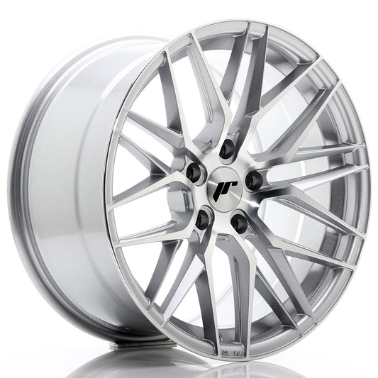 JR Wheels JR28 18x9,5 ET35 5x120 Silver Machined Face CB: 72,6