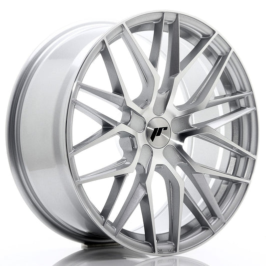 JR Wheels JR28 19x8,5 ET20-40 5H BLANK Silver Machined Face CB: 74,1