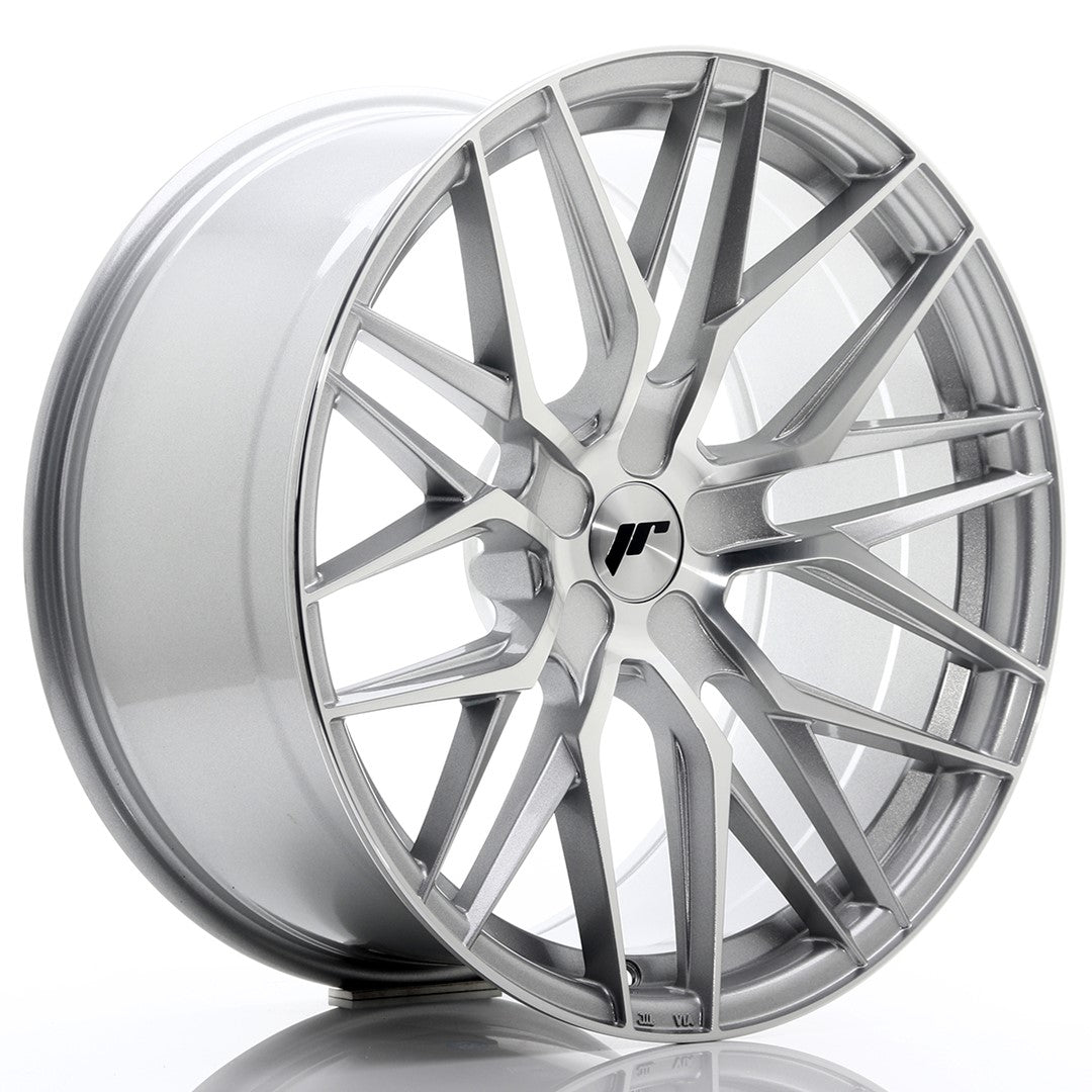 JR Wheels JR28 20x10 ET20-40 5H BLANK Silver Machined Face CB: 74,1