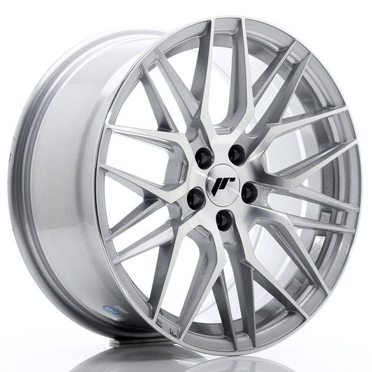 JR Wheels JR28 17x8 ET35 5x100 Silver Machined Face CB: 67,1