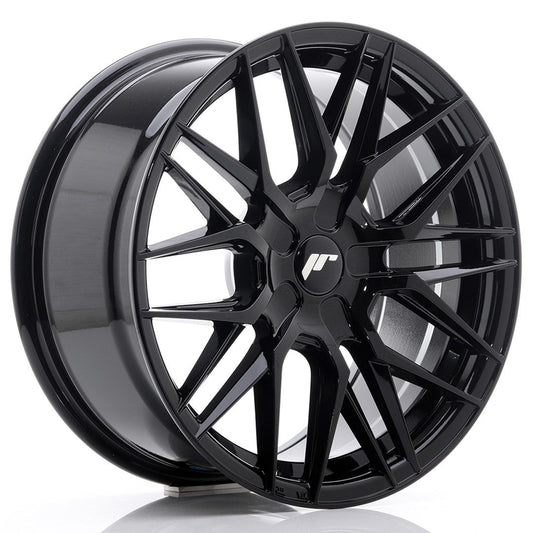 JR Wheels JR28 17x8 ET25-40 BLANK Gloss Black CB: 74,1