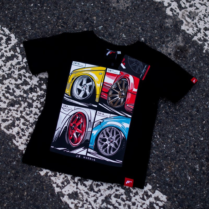 JR Junior T-Shirt MIX Black