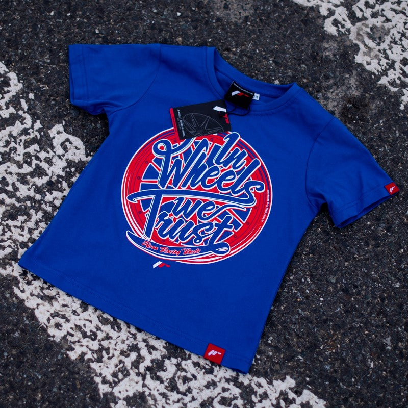 JR Junior T-Shirt Trust Blue