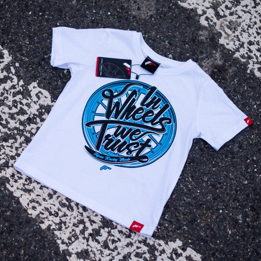 JR Junior T-Shirt Trust White