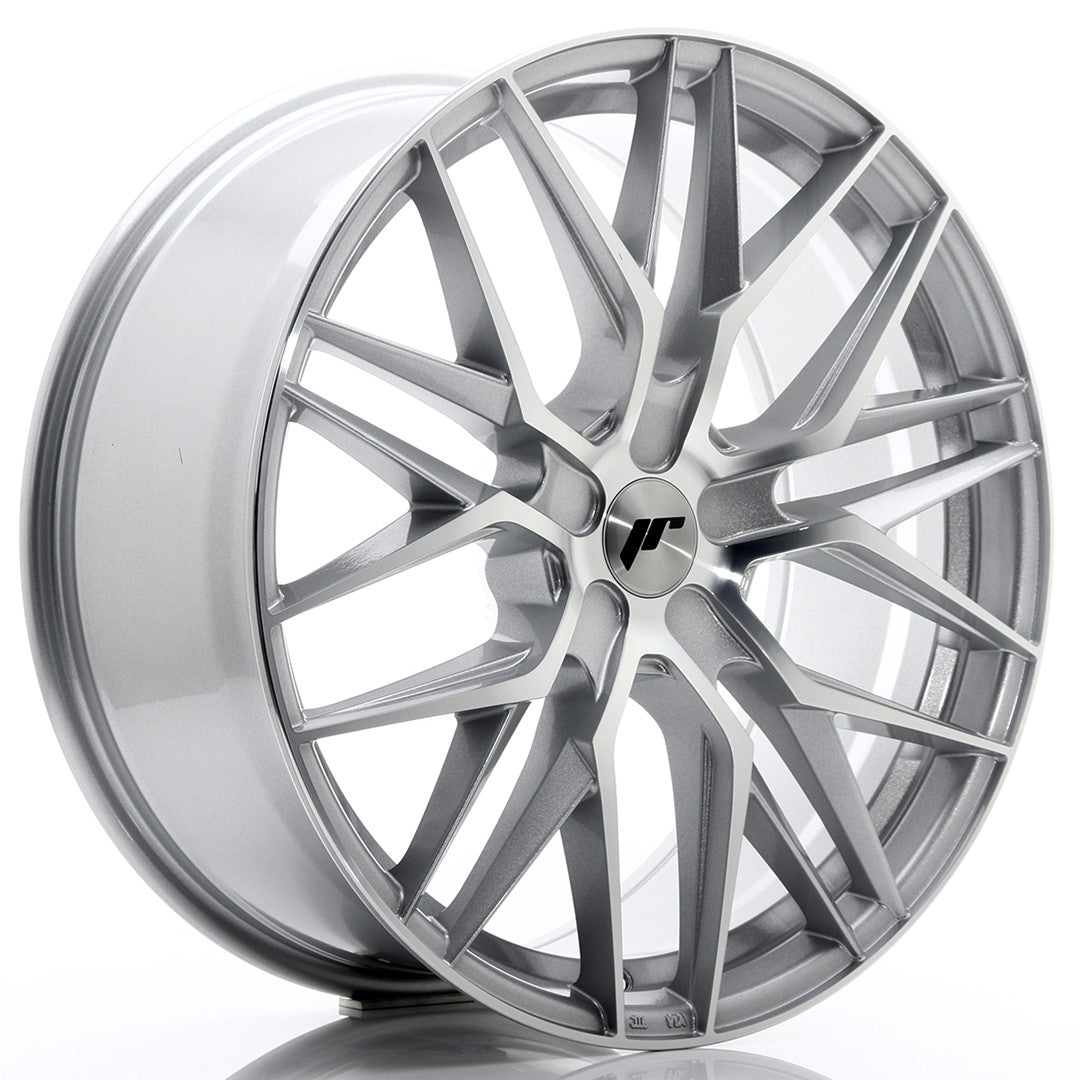 JR Wheels JR28 21x9 ET15-45 5H BLANK Silver Machined Face CB: 74,1